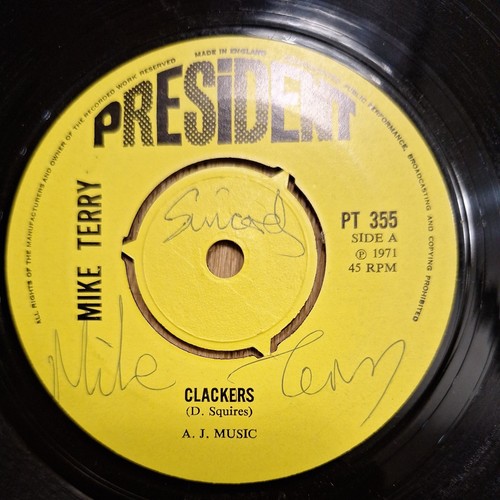 Mile terry clackers signed - mile,