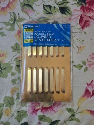 Vintage marley solid brass - marley,