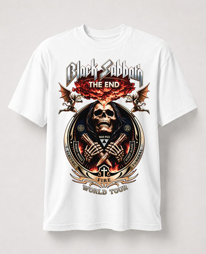 Black sabbath the end shirt - t,