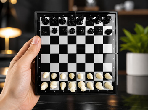 Magnetic travel chess set mini - travel,