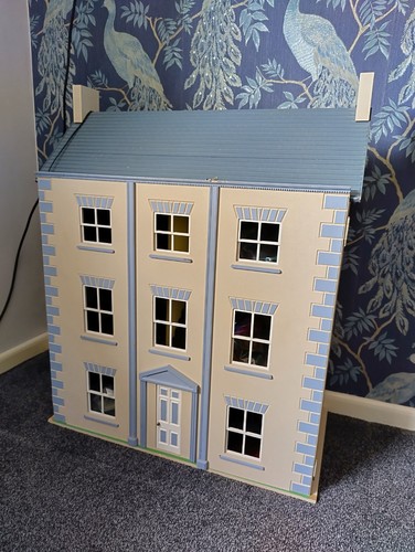 Dolls house plus playmobil - dolls,