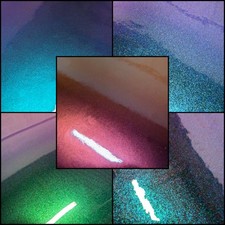 Gloss Chameleon Vinyl Car Wrap - 5 Styles - AIR FREE Colour Change Metallic Film