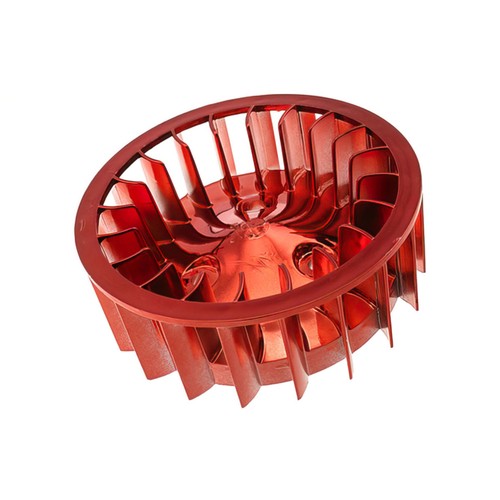 Oversized fan red - red, min