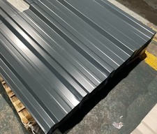 Steel Cladding Roof Sheets 10ft 0.5mm Thick in Anthracite Grey Polyester Coated
