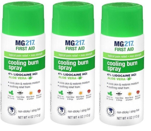 217 first aid cooling burn - first,