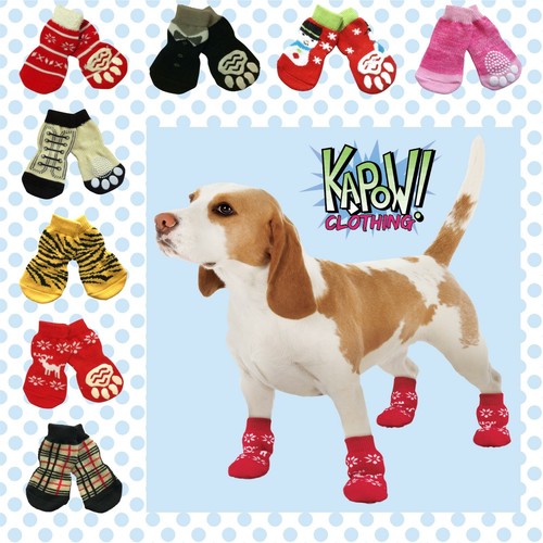 Winter dog socks 4pk non - dog,