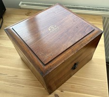 Wooden vintage  BBC Radio box