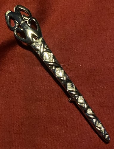 Silver tone metal scottish - silver,