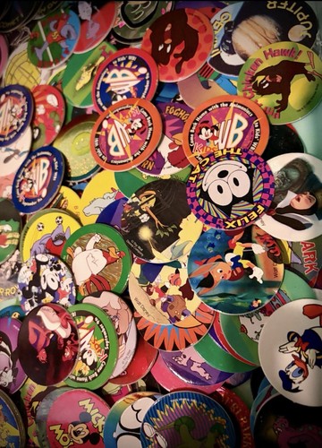 Kid friendly pogs and - 50, one