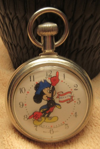 Mickey mouse pocket - pocket, watch