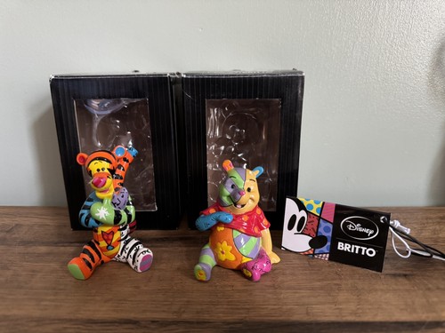 Disney romero britto figurines - disney,