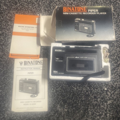 Binatone piper mini - piper, cassette