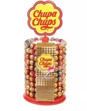 200 CHUPA CHUPS LOLLIES DISPLAY WHEEL STAND 200 ASSORTED LOLLIES Cheapest