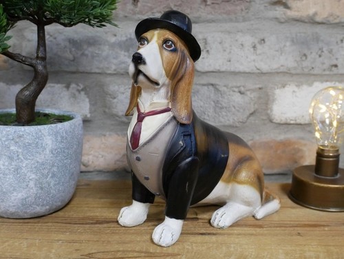 Basset hound ornament dog - ornament, in