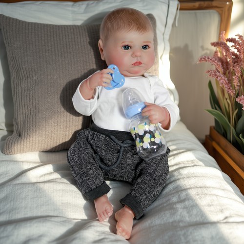 Realistic newborn baby boy - baby,
