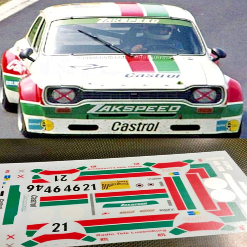 Decaldoc zakspeed escort - 1/24,