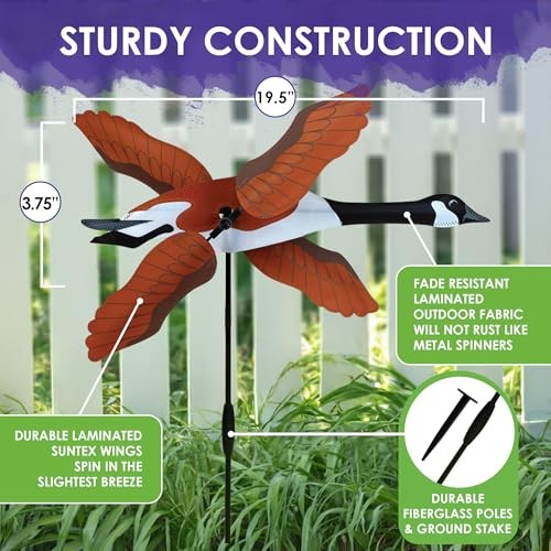 Eye catching wind - spinner,