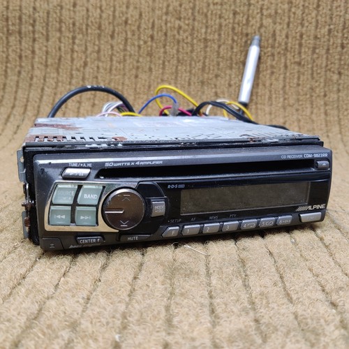 Alpine cdm 9823rr car radio - car,