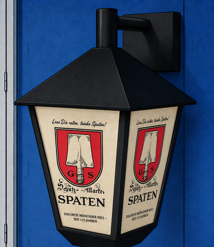 Spaten beer large wall - spaten,