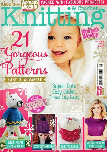 Knitting crochet magazine - knitting, &