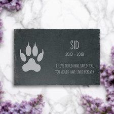 Personalised Slate Memorial