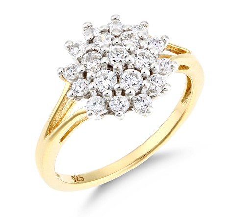 9ct yellow gold silver - yellow, on