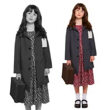 1940s 30s Wartime Girl Fancy Dress Costume World Book Day To Fit 4-12 Years