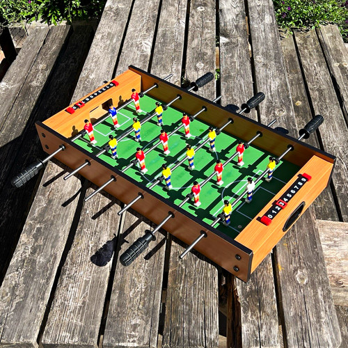 Dual sided table football - dual-sided,