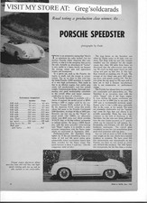 1955 Porsche 1500 Speedster