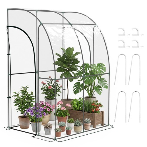 Outsunny 143x118x212cm walk - outsunny, walk-in
