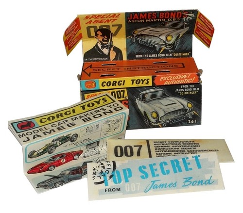 Corgi toys box repro 261 - , james
