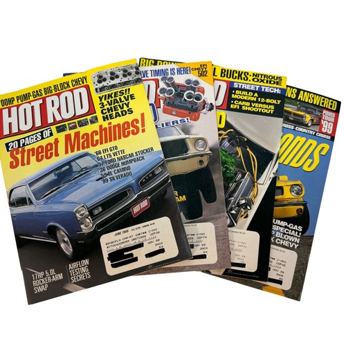 Vintage hot rod - vintage, magazine