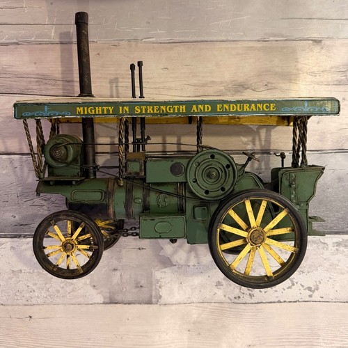 Hand made metal - metal, showmans