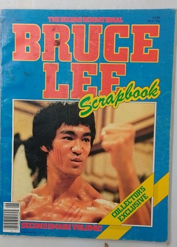 Bruce lee scrapbook book kung - bruce,