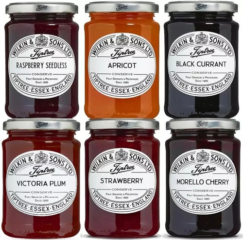 Tiptree jams variety jars - tiptree,