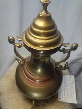 RUSSIAN EURPOEAN BRASS SAMOVAR