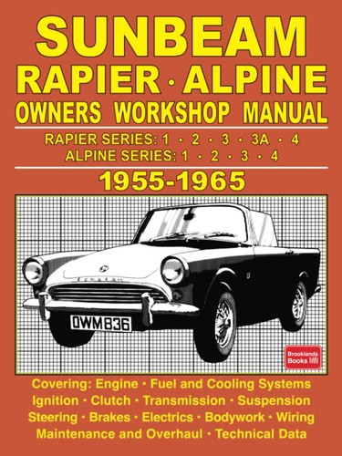 Sunbeam rapier alpine owners - rapier,