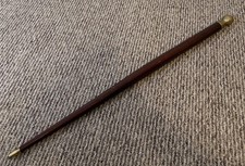 ROUND BRASS HEAD FLASK WALKING