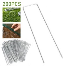 200 x Metal Galvanised Garden