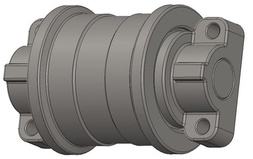 Bottom track roller - roller, for
