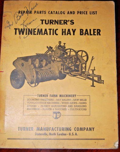 Vintage turner hay baler - vintage,