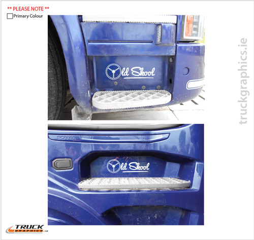 Scania old skool - side, step