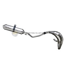 DERBI SENDA DRD PRO 50 R 2009 09 FULL SYSTEM EXHAUST HEADER PIPE LEOVINCE X-FIGH