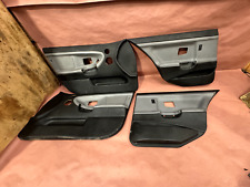 BMW E36 M3 325I 328I Door Panel Interior Black Leather Gray 2 Tone Sedan #97172