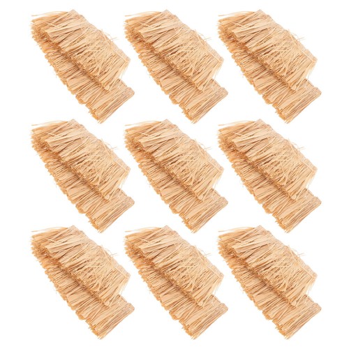 9pcs durable miniature - durable, straw