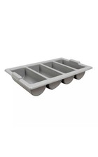 Heavy Duty Grey Cutlery Tray
