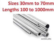 ALUMINIUM ROUND TUBE 35mm 38mm 41mm 45mm 48mm 51mm 57mm 64mm 70mm grade 6063 82