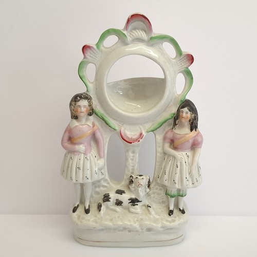 Antique staffordshire flatback - antique,