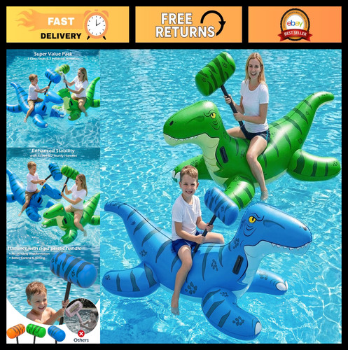 Inflatable dinosaur pool - inflatable,