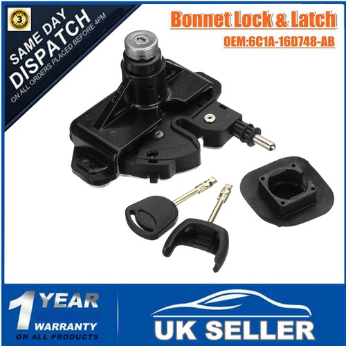 Bonnet lock and latch - bonnet,